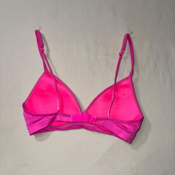 Joe Boxer Training Bra Pink Owls Stars 32A Lightweight Soft Smooth Comfortable - Picture 3 of 6